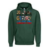 Sports Green it's the guts and it's the glory a hundred stories Zipper Hoodie - RanaPortraitStore