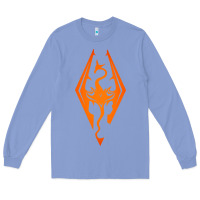 Colony Blue skyrim elder scrolls oblivion Long Sleeve Tee - artisFamous