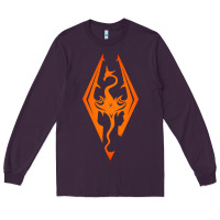 Plum skyrim elder scrolls oblivion Long Sleeve Tee - artisFamous
