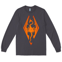 Smoke skyrim elder scrolls oblivion Long Sleeve Tee - artisFamous