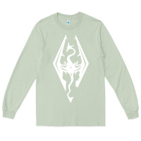 Matcha skyrim elder Long Sleeve Tee - artisFamous