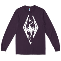 Plum skyrim elder Long Sleeve Tee - artisFamous