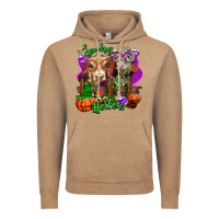 Spooky Halloween Cows Vintage Hoodie | Teevron