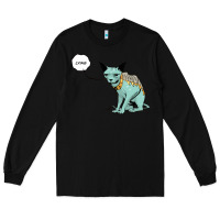 Black lying cat Long Sleeve Tee - artisFamous