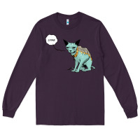 Plum lying cat Long Sleeve Tee - artisFamous