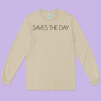 Saves The Day Long Sleeve Tee Designed By Artisfamous