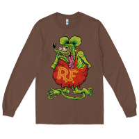 Chestnut classic rat fink Long Sleeve Tee - artisFamous