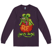 Plum classic rat fink Long Sleeve Tee - artisFamous