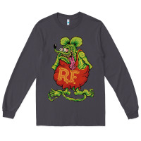 Smoke classic rat fink Long Sleeve Tee - artisFamous