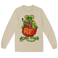 Mushroom classic rat fink Long Sleeve Tee - artisFamous