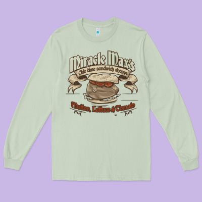 Mutton Lettuce And Tomato Long Sleeve Tee Designed By Artisfamous
