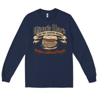 Navy mutton lettuce and tomato Long Sleeve Tee - artisFamous