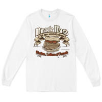 White mutton lettuce and tomato Long Sleeve Tee - artisFamous