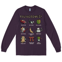 Plum palindromes! Long Sleeve Tee - artisFamous