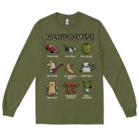 Army Green palindromes! Long Sleeve Tee - artisFamous