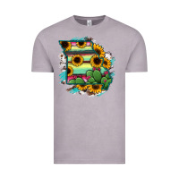 Vintage Zinc Missouri Map Sunflower Cactus Serape Vintage Tee - RanaPortraitStore