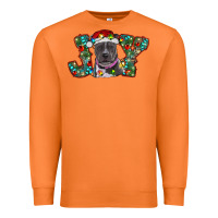 Carrot Christmas Pitbull Joy Premium Sweatshirt - RanaPortraitStore