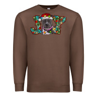 Chestnut Christmas Pitbull Joy Premium Sweatshirt - RanaPortraitStore