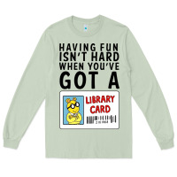 Matcha arthur library card classic rachelrae09 Long Sleeve Tee - artisFamous