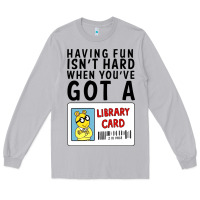 Moon Dust arthur library card classic rachelrae09 Long Sleeve Tee - artisFamous