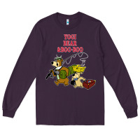 Plum yogi bear & boo boo Long Sleeve Tee - artisFamous
