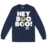 Navy yogi bear Long Sleeve Tee - artisFamous