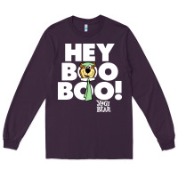 Plum yogi bear Long Sleeve Tee - artisFamous