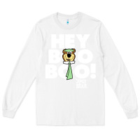 White yogi bear Long Sleeve Tee - artisFamous