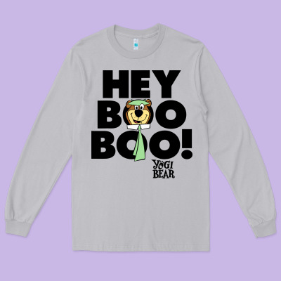 Yogi Bear Long Sleeve Tee Designed By Artisfamous