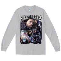 Moon Dust bucky barnes a hero Long Sleeve Tee - artisFamous