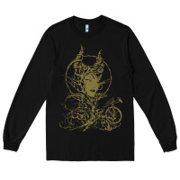 Black sleeping beauty maleficent crow branchesy Long Sleeve Tee - artisFamous