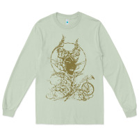 Matcha sleeping beauty maleficent crow branchesy Long Sleeve Tee - artisFamous