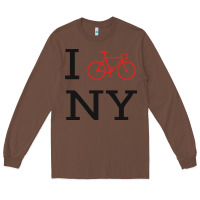 Chestnut i bike ny funny bike Long Sleeve Tee - artisFamous