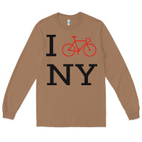 Toasted Coconut i bike ny funny bike Long Sleeve Tee - artisFamous