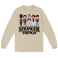 Mushroom stranger kids Long Sleeve Tee - artisFamous