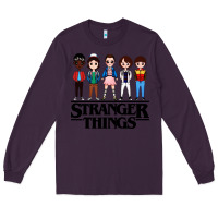 Plum stranger kids Long Sleeve Tee - artisFamous