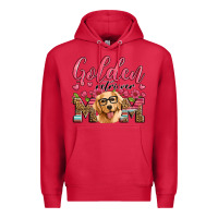 Cardinal golden retriever mom Premium Hoodie - Artiststas