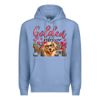 Colony Blue golden retriever mom Premium Hoodie - Artiststas