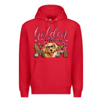 Red golden retriever mom Premium Hoodie - Artiststas