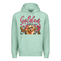 Seafoam golden retriever mom Premium Hoodie - Artiststas