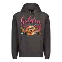 Smoke golden retriever mom Premium Hoodie - Artiststas