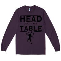Plum head of the table Long Sleeve Tee - artisFamous
