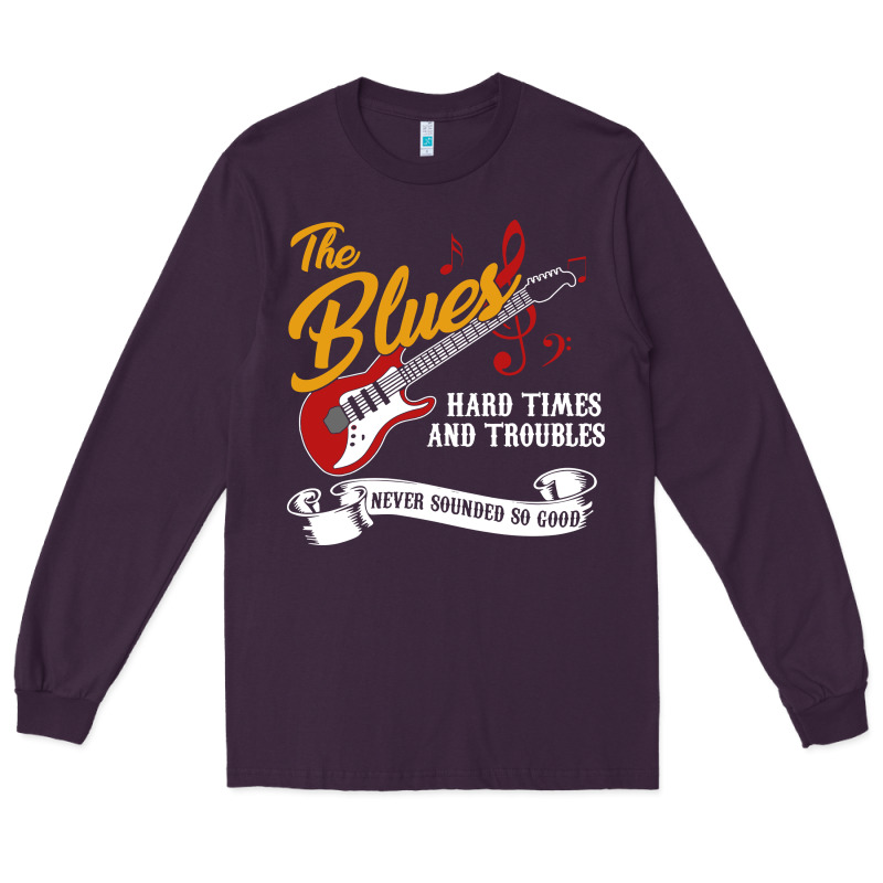 The Blues Music Long Sleeve Tee by artisFamous | Teevron
