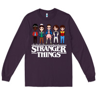 Plum stranger kids Long Sleeve Tee - artisFamous