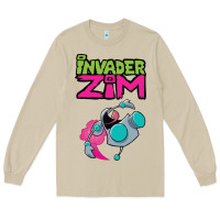 Mushroom Invader Zim Gir Long Sleeve Tee - artisFamous