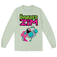 Matcha Invader Zim Gir Long Sleeve Tee - artisFamous