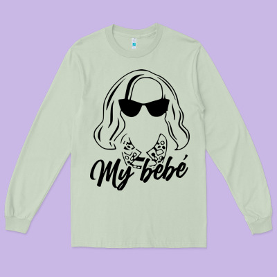 My Bebe Moira Rose Long Sleeve Tee Designed By Artisfamous