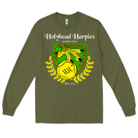 Army Green holyhead harpies Long Sleeve Tee - artisFamous
