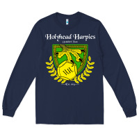 Navy holyhead harpies Long Sleeve Tee - artisFamous