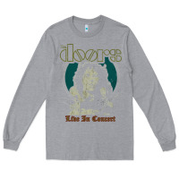 Heather Grey the doors live in concert Long Sleeve Tee - artisFamous